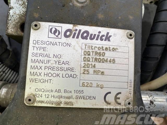 OilQuick Tiltrotator OQ TR 60 (99002525) OQ 65 Snelkoppelingen