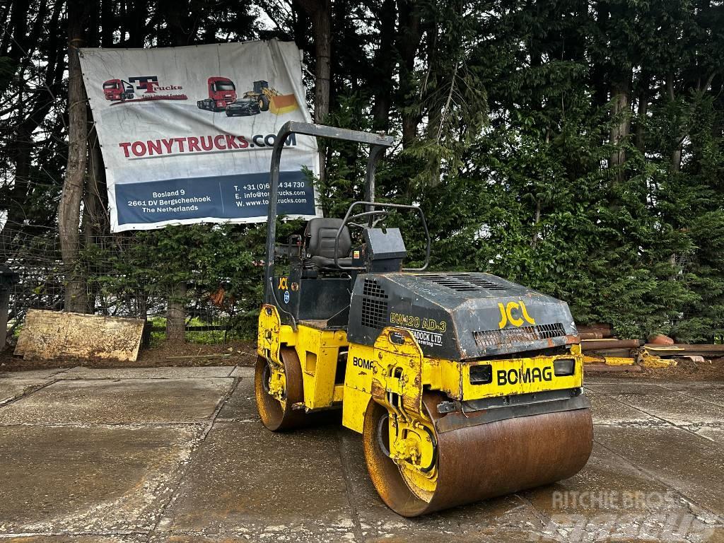 Bomag BW120 AD-3 Double drum roller with vibration Trilrolwalsen