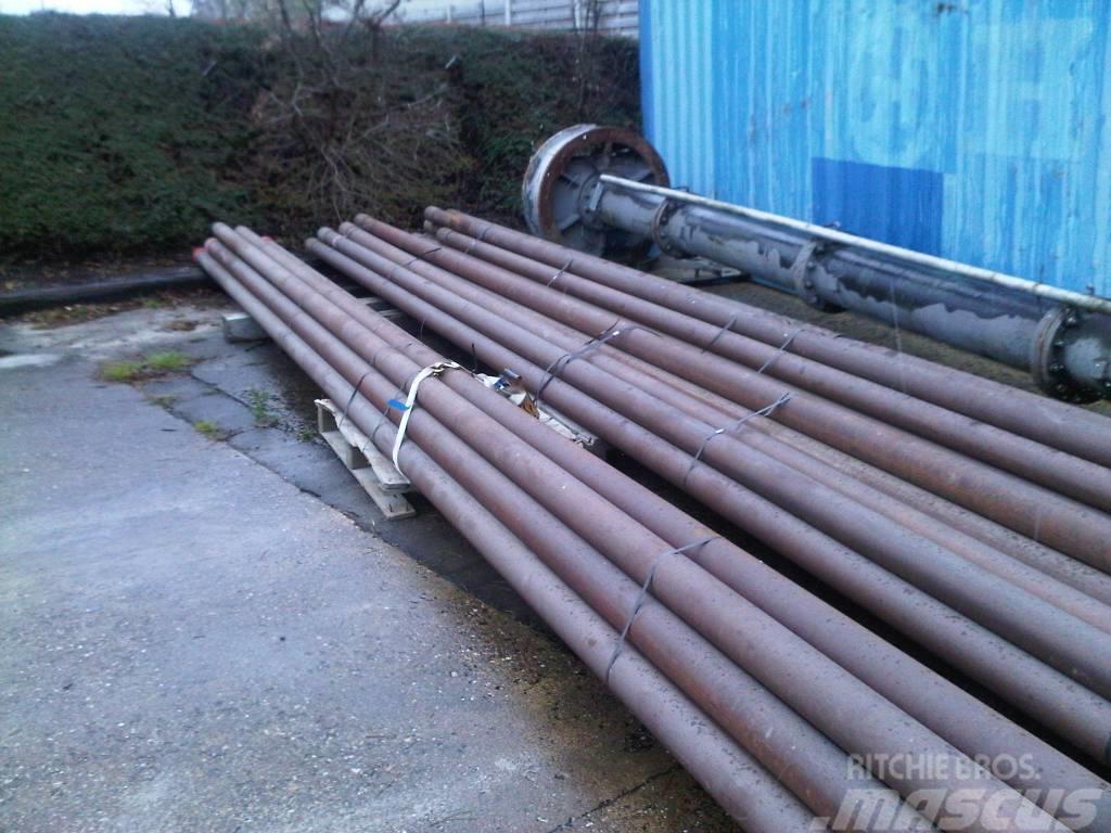  Drill pipes 32' X 4" Olie- en gasboorapparatuur