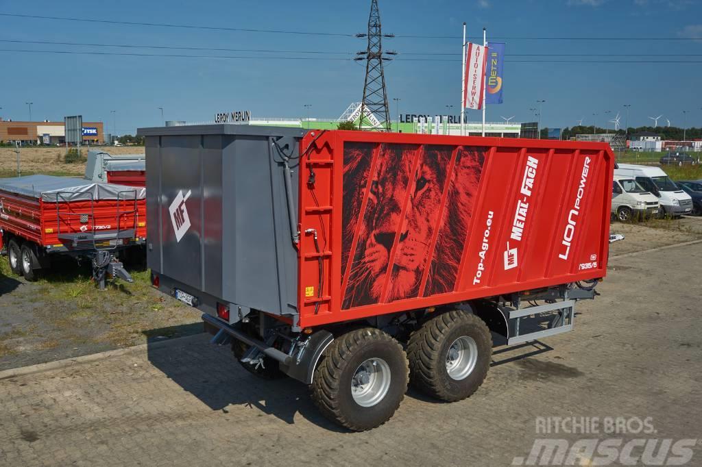 Metal-Fach T935/6 - 32m3 trailer with front sliding wall Universele aanhangers