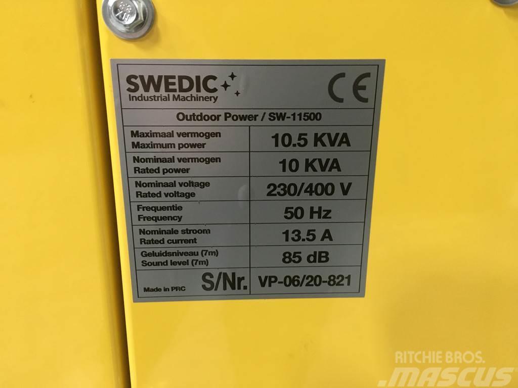  SWEDIC SW-11500 GENERATOR 10KVA NEW Diesel generatoren