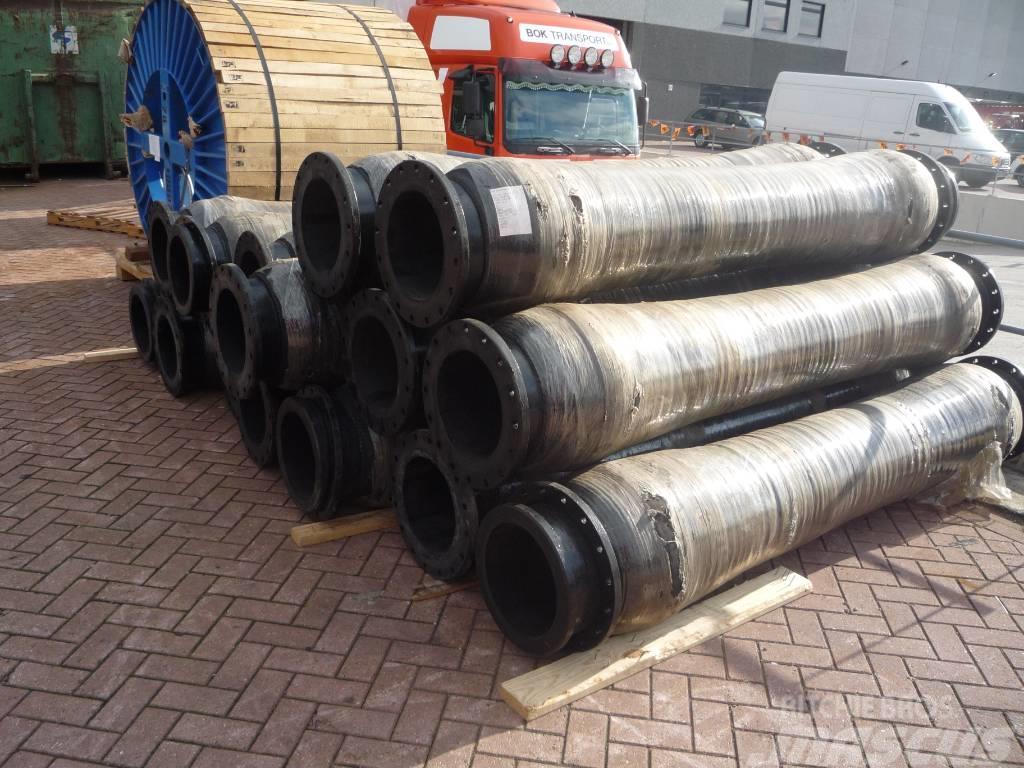  Discharge pipelines HDPE Pipes, Steel pipes, Float Baggerschepen