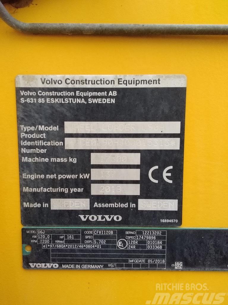 Volvo L 90 H Wielladers