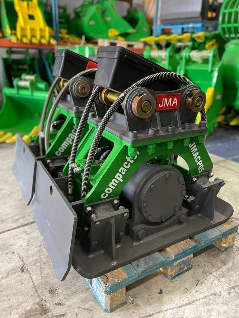 JM Attachments Plate Compactor for Kobelco SK60, SK70 Trilmachines