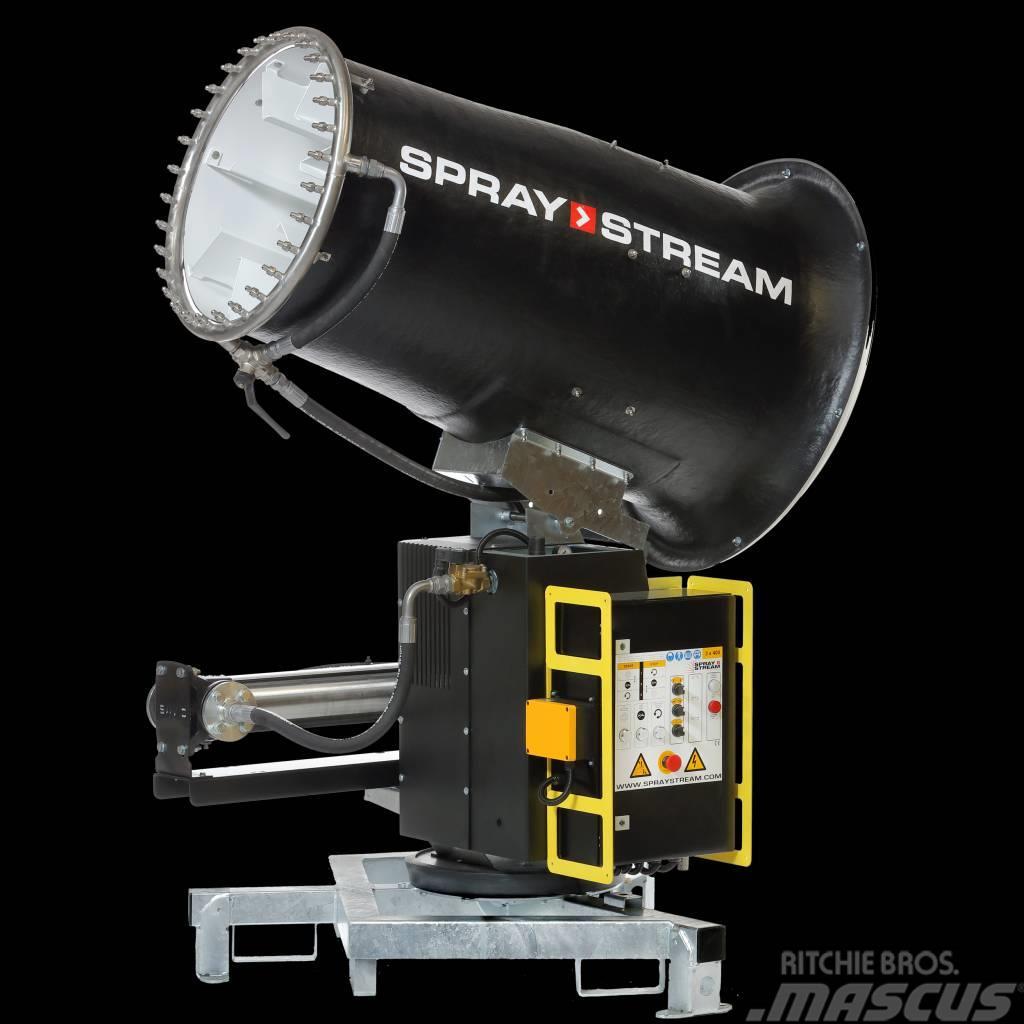 SprayStream STØV / FOG  Cannons   -         Støv/lugt-kontrol Nevelsystemen