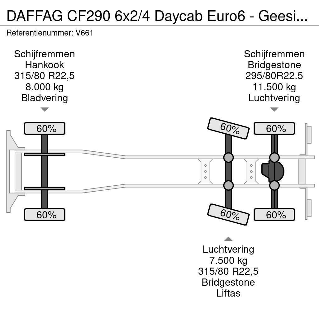 DAF FAG CF290 6x2/4 Daycab Euro6 - Geesink GPMIII 20H2 Vuilniswagens