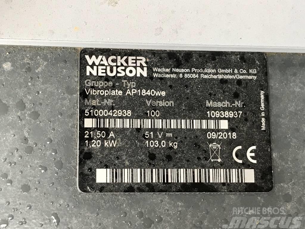Wacker Neuson AP1840we Trilmachines
