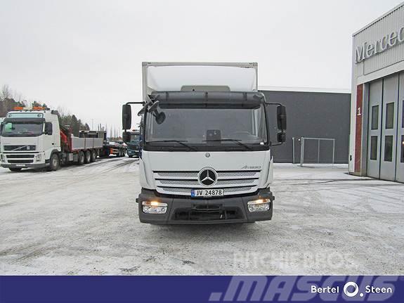 Mercedes-Benz ATEGO 818L/42 15 Paller norka skap Bakwagens met gesloten opbouw
