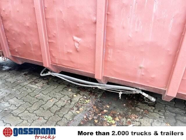  Andere Abrollcontainer mit Kran, HMF 1144 K1 TS, 2 Speciale containers