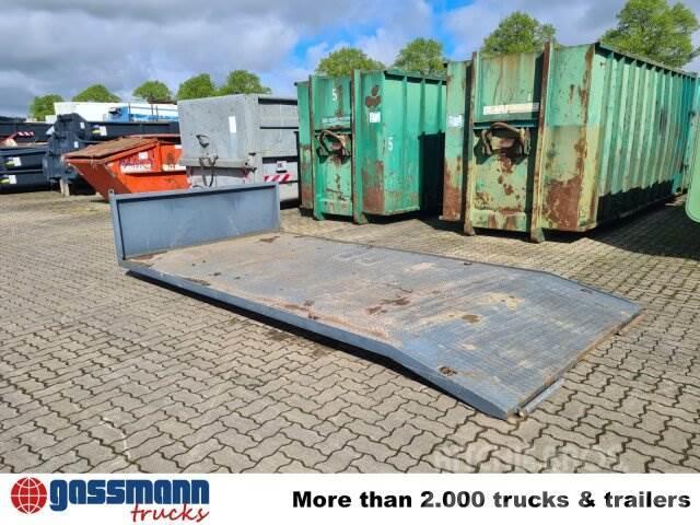  Andere City-Abrollplattform, 4.500mm Speciale containers
