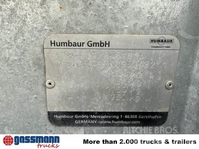 Humbaur HS 353016, Verzinkt Dieplader