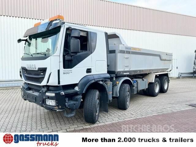Iveco Trakker AT410T50 8x4, Stahlmulde ca. 16m³, hydr. Anders