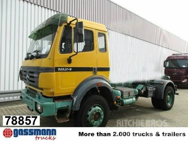 Mercedes-Benz SK 1824 AK 4x4 Chassis Chassis met cabine