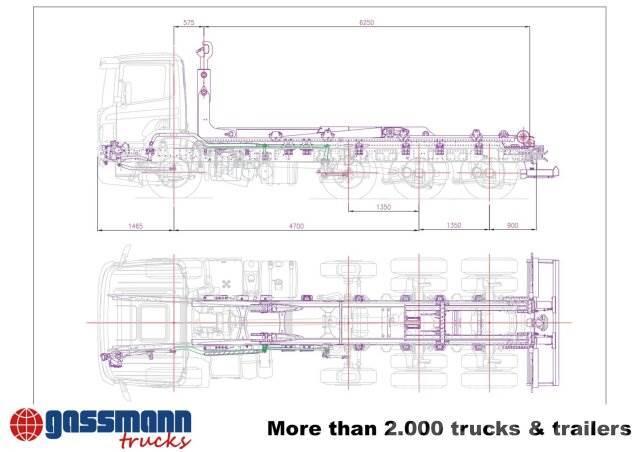 Titan 20-62-S Abrollanlage Vrachtwagen met containersysteem