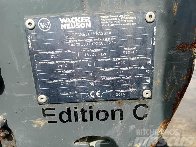Wacker Neuson EZ28 Minigraafmachines < 7t