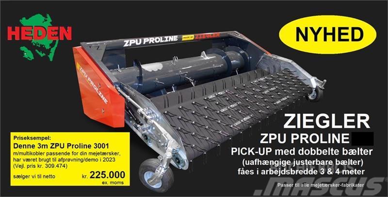Ziegler ZPU ProLine  Pick-up med dobbeltbælter Bestelwagens met open laadbak