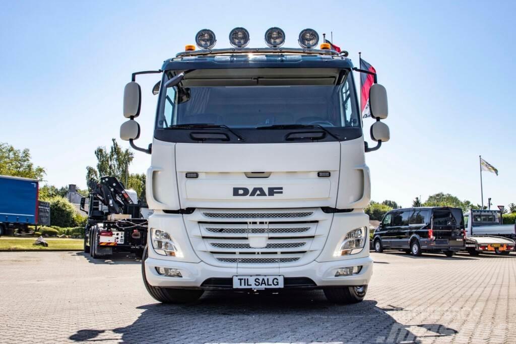 DAF CF 440 8x2 FAQ m. Kroghejs/Kran Vrachtwagen met containersysteem