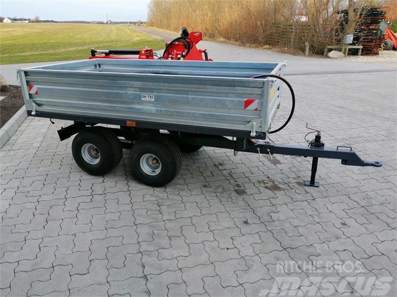 Dk-Tec GBT 210 cm Galvaniseret trailer 2 tons Overige terreinbeheermachines