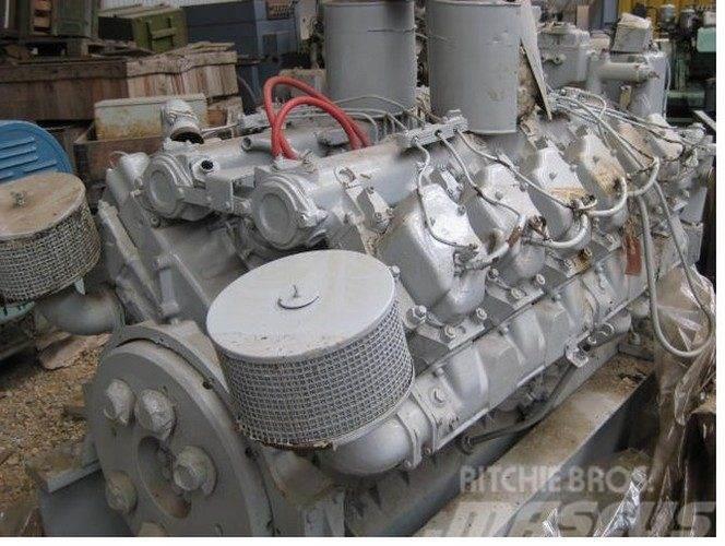 Baudouin V12 type DNP12M marinemotor Motoren