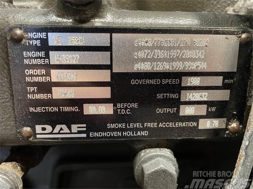 DAF EX250C1 motor - kun til dele Motoren