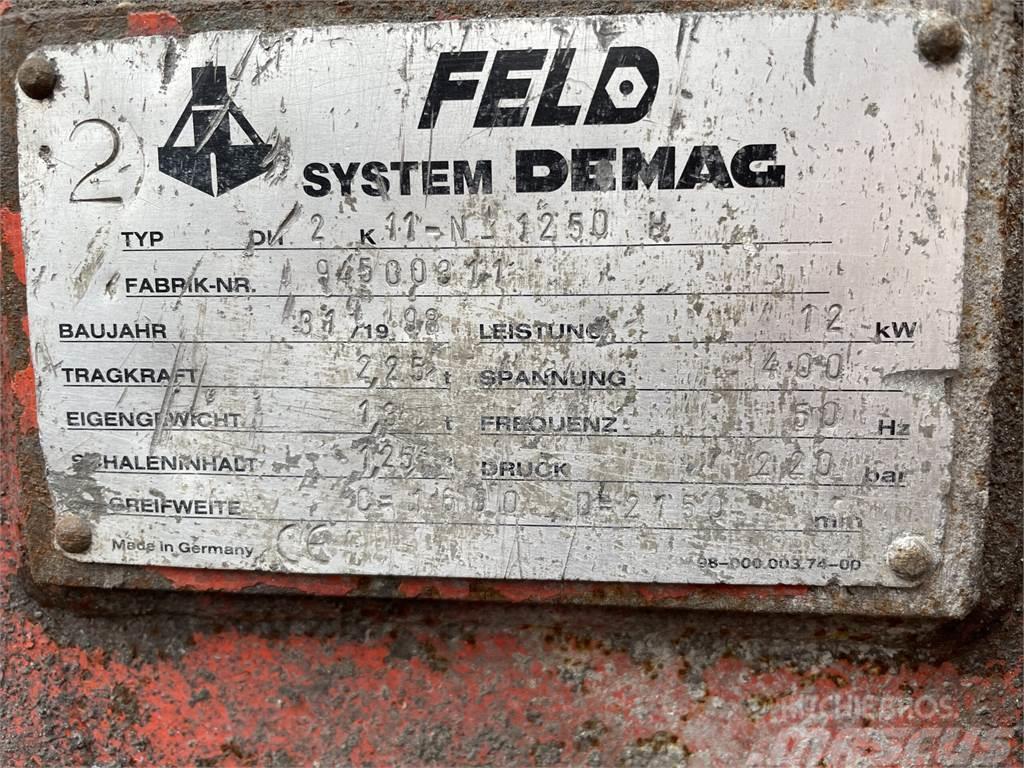 Feld-Demag 1,25 kbm el-hydraulisk grab type DH2K 1 Grijpers