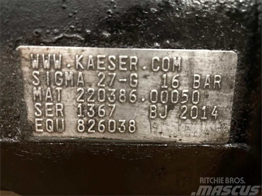  Kompressor ex. Kaeser M122 - 16 Bar Compressors