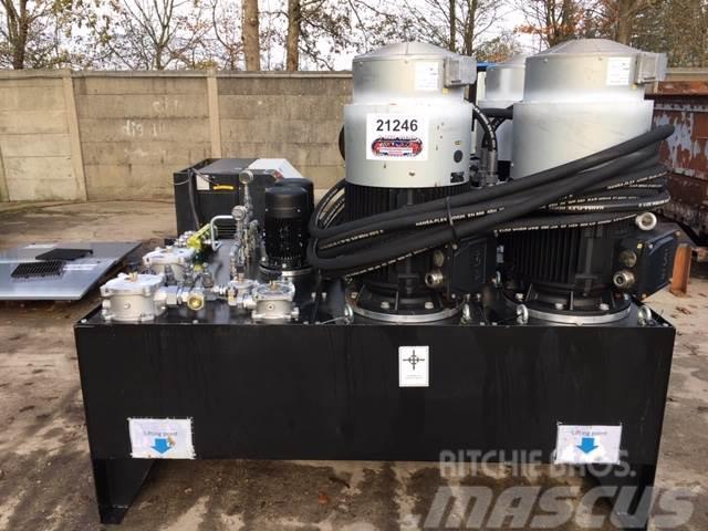 Powerpack - 4 x E-motor Diesel generatoren