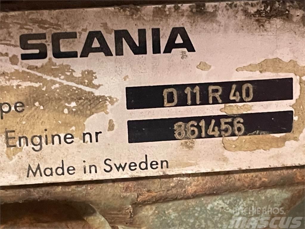 Scania D11R40 motor - kun til reservedele Motoren