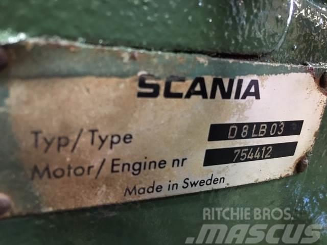Scania D8LB03 motor Motoren