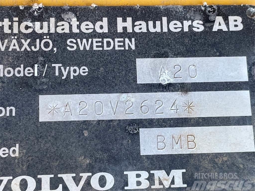 Volvo A20 dumper 6 x 6 - til ophug Mini Dumpers