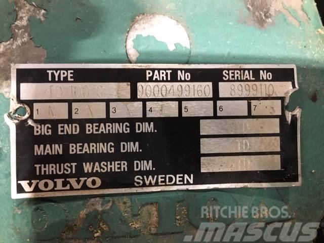 Volvo TD100G motor - kun til reservedele Motoren