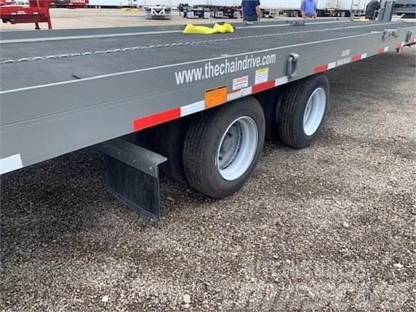  CONTRAL DROP DECK CONTAINER DELIVERY TRAILER, TAND Containerchassis