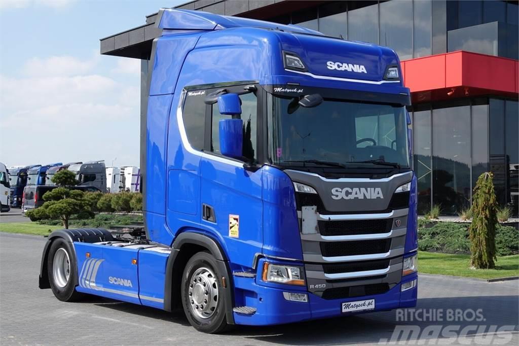 Scania R 450 / RETARDER / 2018 YEAR / LED / EURO 6 / Trekkers