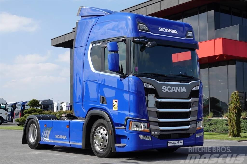 Scania R 450 / RETARDER / 2018 YEAR / LED / EURO 6 / Trekkers