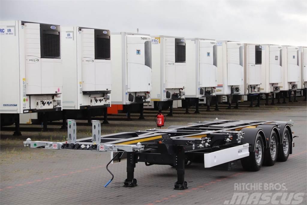 Wielton CHASISS / FOR CONTAINERS / ALL TYPES / EXTENDIBLE  Chassis en ophanging