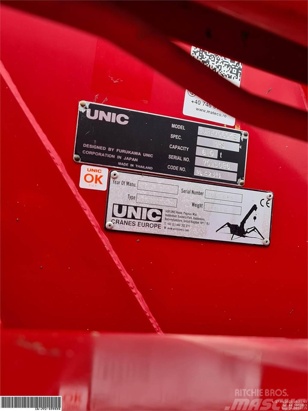 Unic Cranes UNIC URW706 Mini hijskraan