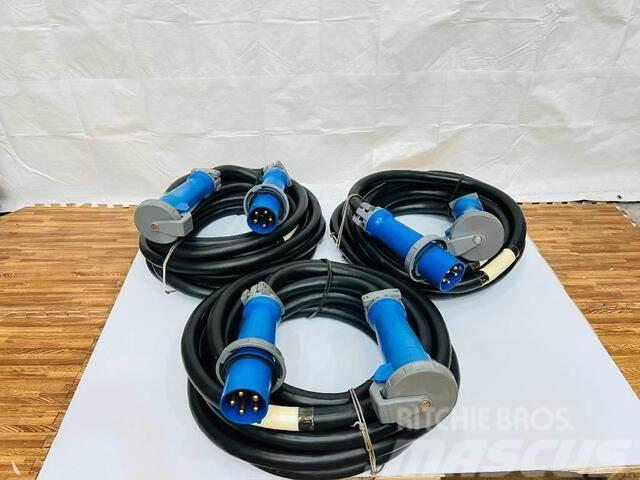  Quantity of (3) LEX 100 Amp 50 ft Electrical Distr Anders