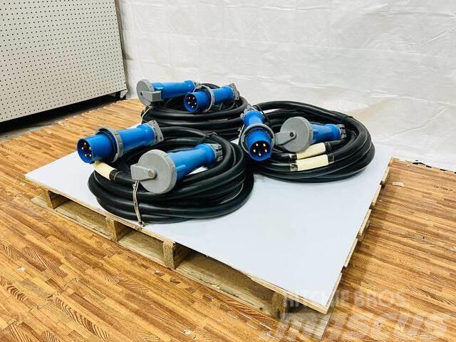  Quantity of (3) LEX 100 Amp 50 ft Electrical Distr Anders