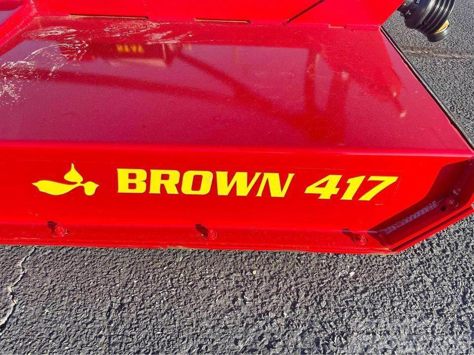 Brown 417 rotary cutter Balenhakselaars, -snijders en -afwikkelaars