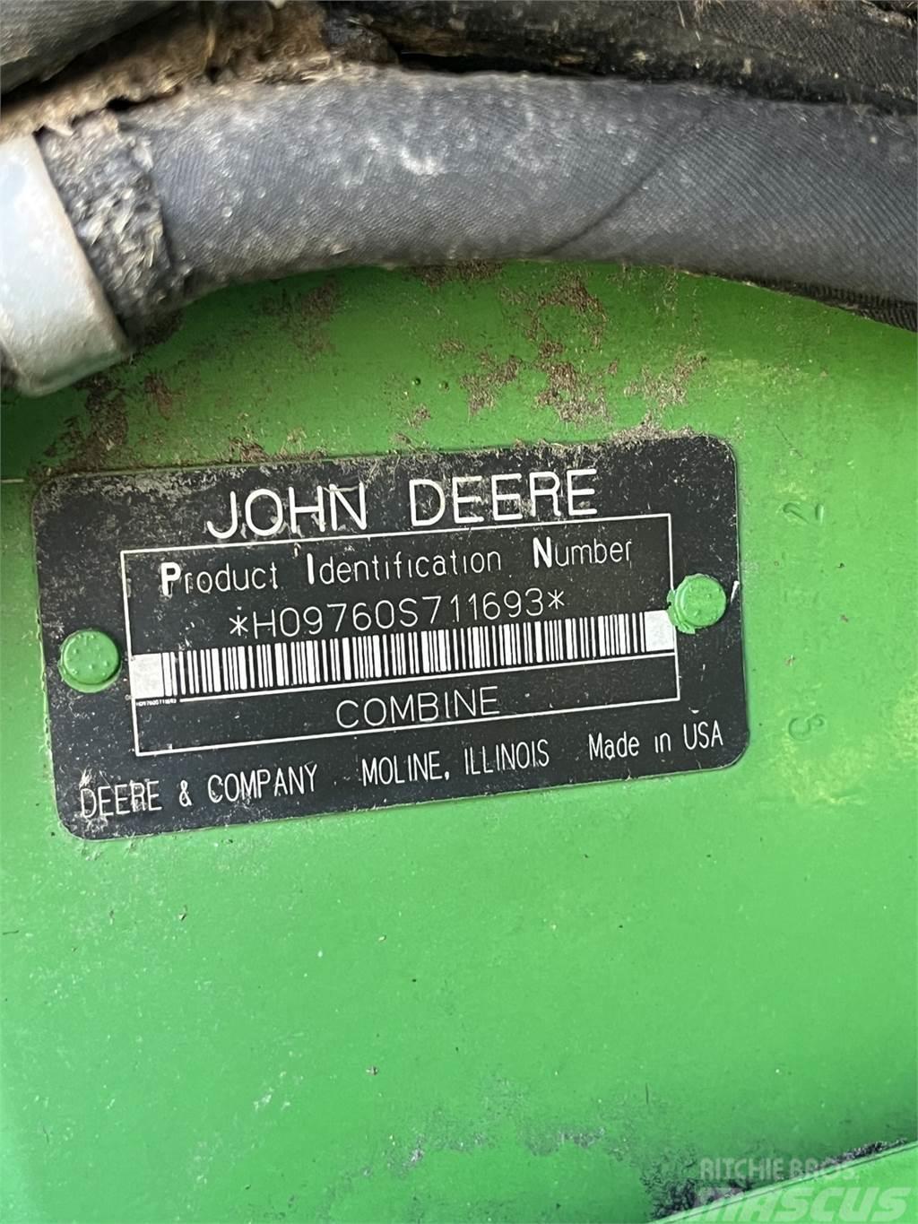 John Deere 9760 STS Maaidorsmachines