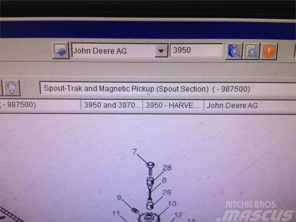 John Deere SPOUT TRACK FOR 3950/3970 FORAGE HARVESTER Overige hooi- en voedergewasmachines