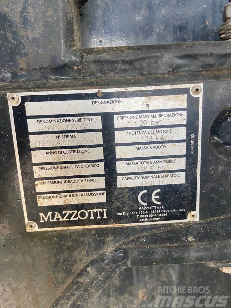  Mazzotti MAF 4080HP Getrokken spuitmachines