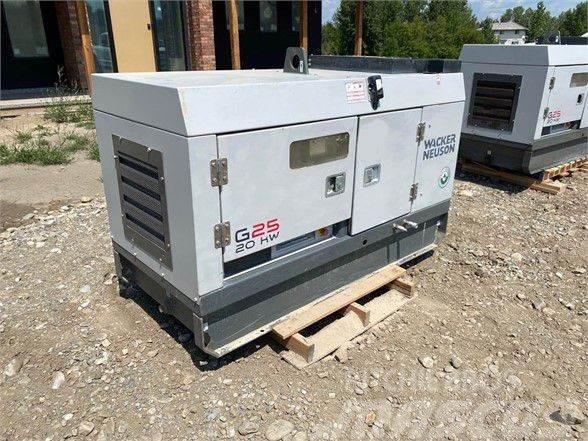 Wacker Neuson G25 20kW Generator Overige generatoren