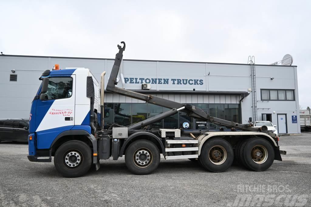 Volvo FH 440 8x4 koukku Vrachtwagen met containersysteem