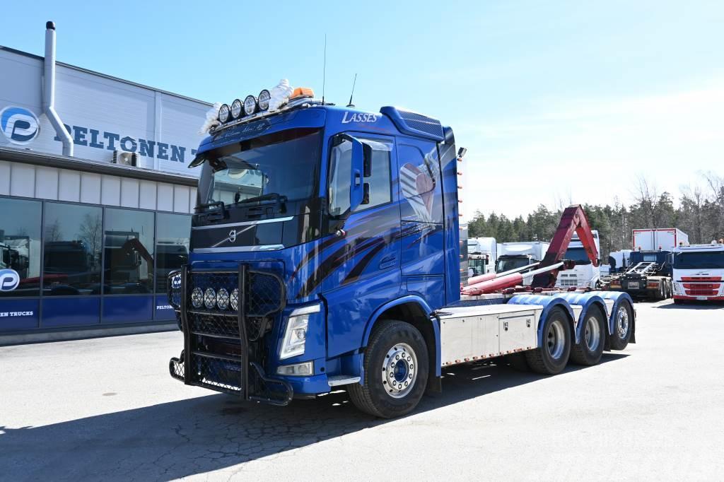 Volvo FH500 8x4 Tridem Vrachtwagen met containersysteem