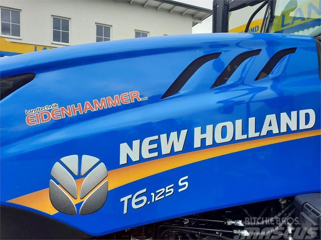 New Holland T6.125 S Electro Command Deluxe Tractoren