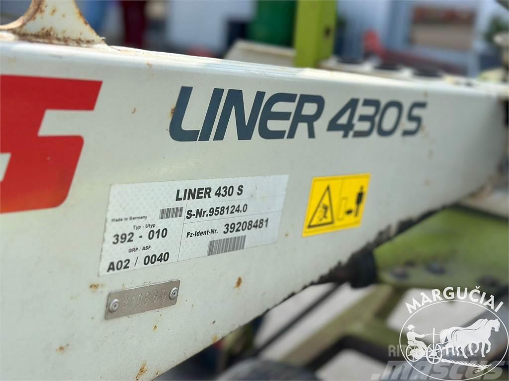 CLAAS Liner 430S, 4,2 m. Schudders