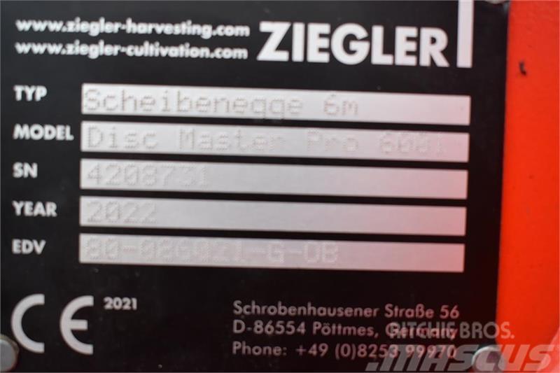 Ziegler Disc Master Pro 6001 Schijveneggen