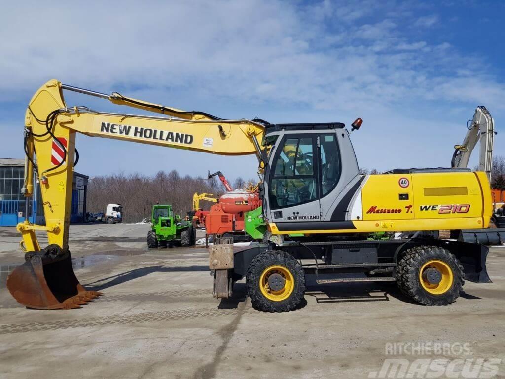 New Holland WE210 Wielgraafmachines