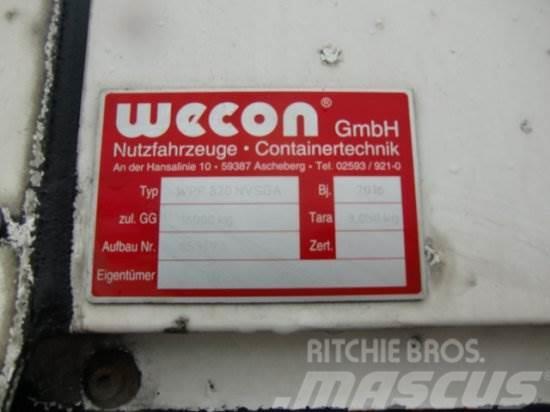 WECON WECHSELBRüCKE JUMBO PLANE, HUBDACH, GESAMTLäNGE: Containerchassis